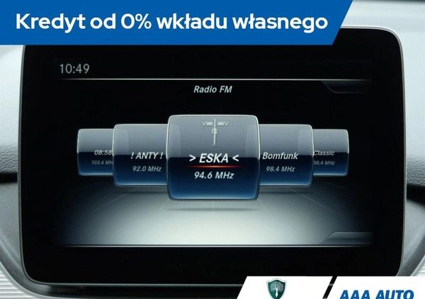 Mercedes-Benz Klasa B cena 69000 przebieg: 88953, rok produkcji 2018 z Racibórz małe 379